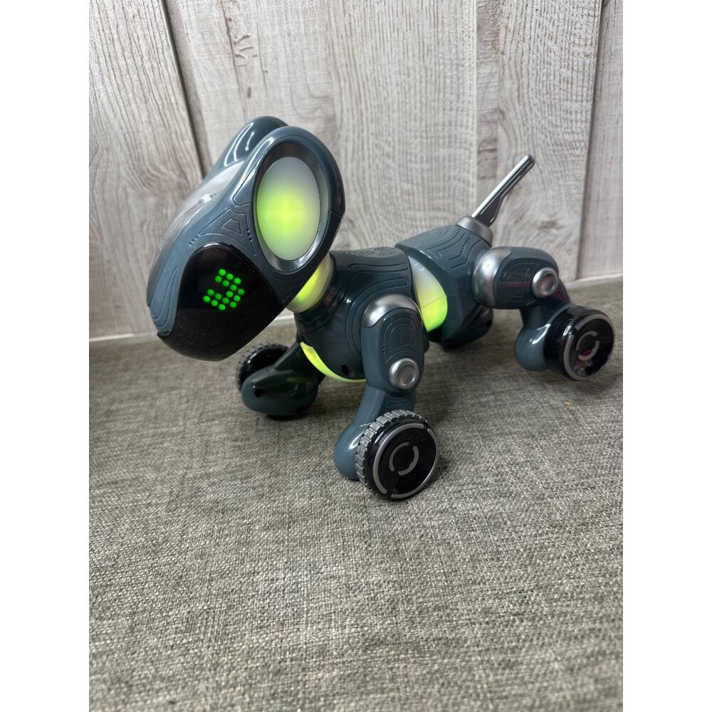 Pyxel Interactive Robotic Dog Toy LED Lights Learning Features & Motion Wheels - Picture 2 of 11